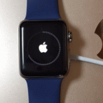 Apple Watchにパスコード入力して起動を確認