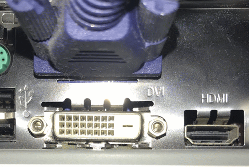 D-SubとDVI、HDMI