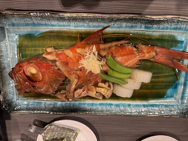 キンメダイの煮付け