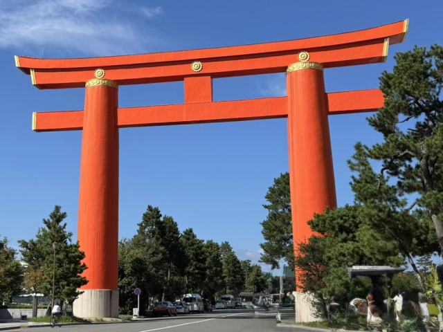 平安神宮大鳥居