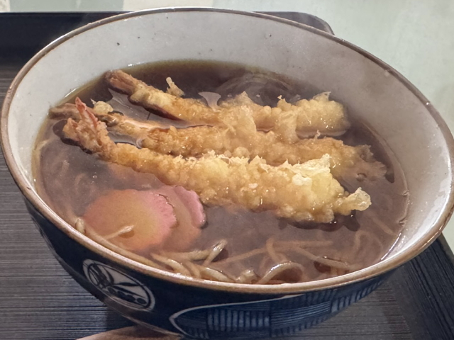 天ぷらそば
