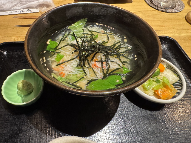 かに茶漬け